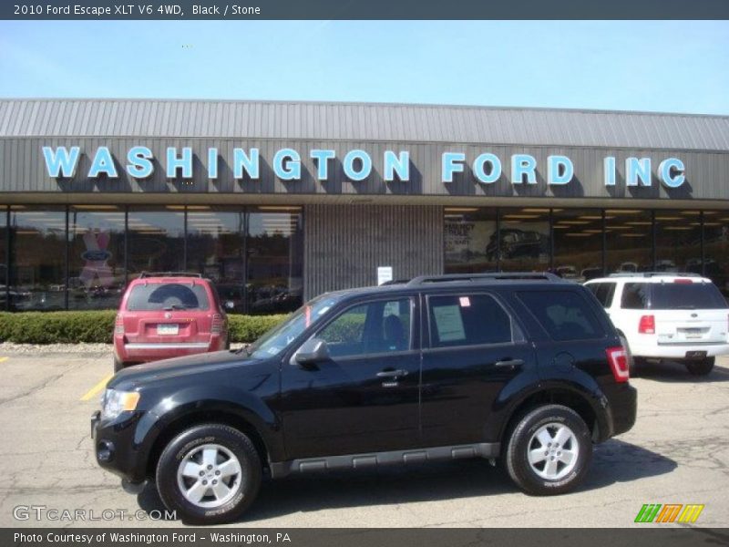 Black / Stone 2010 Ford Escape XLT V6 4WD