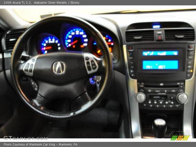 Alabaster Silver Metallic / Ebony 2006 Acura TL 3.2