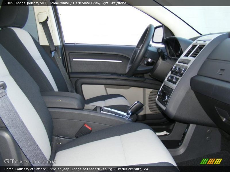 Stone White / Dark Slate Gray/Light Graystone 2009 Dodge Journey SXT