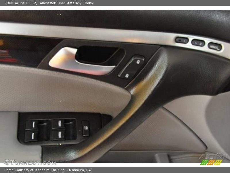 Alabaster Silver Metallic / Ebony 2006 Acura TL 3.2