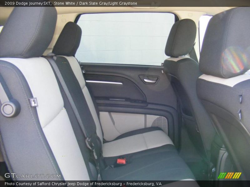Stone White / Dark Slate Gray/Light Graystone 2009 Dodge Journey SXT