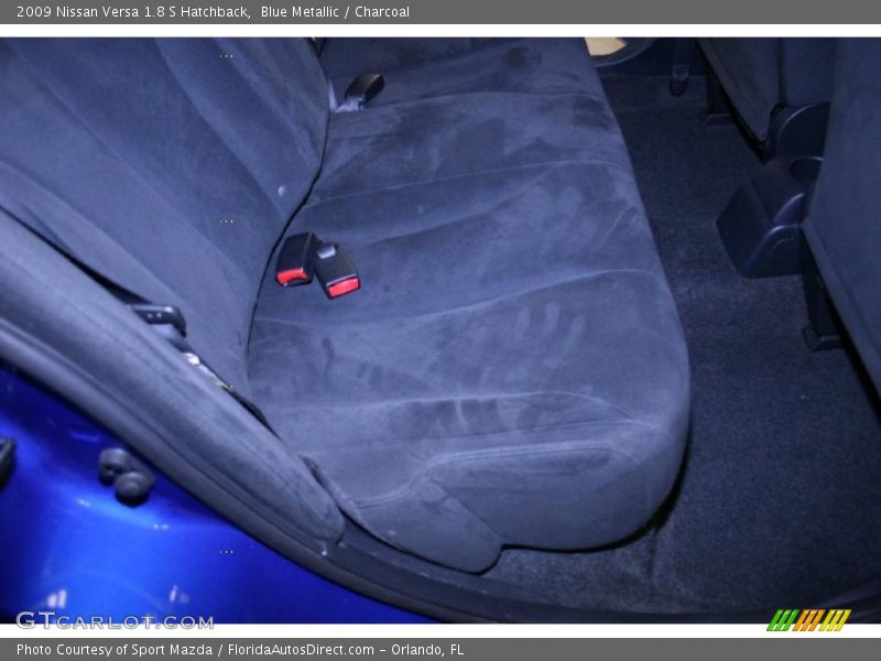 Blue Metallic / Charcoal 2009 Nissan Versa 1.8 S Hatchback
