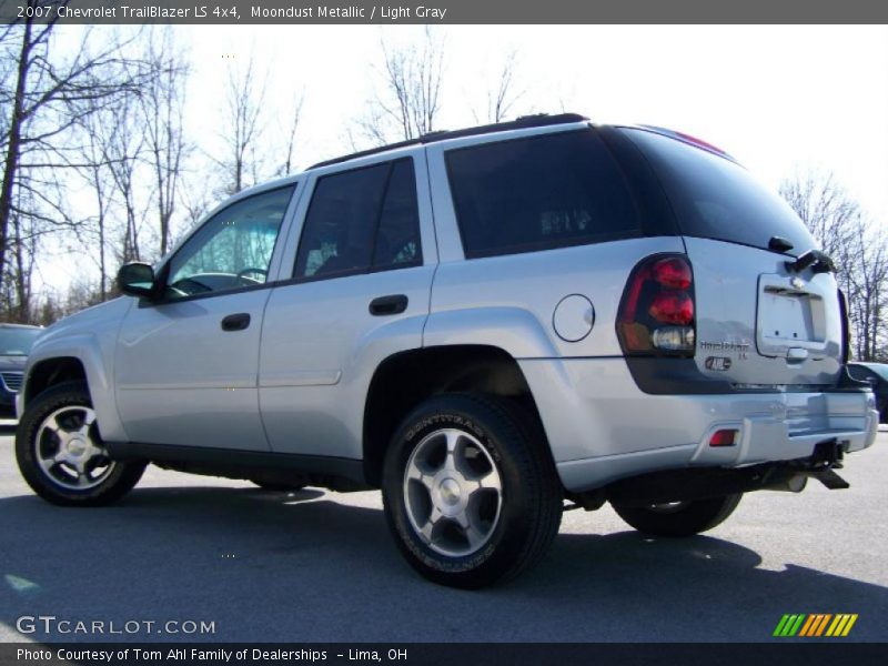 Moondust Metallic / Light Gray 2007 Chevrolet TrailBlazer LS 4x4