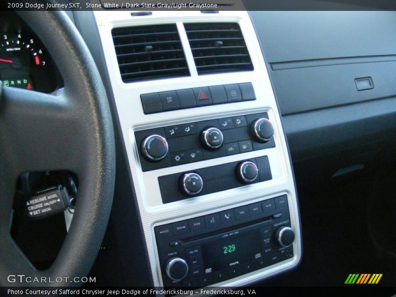 Stone White / Dark Slate Gray/Light Graystone 2009 Dodge Journey SXT