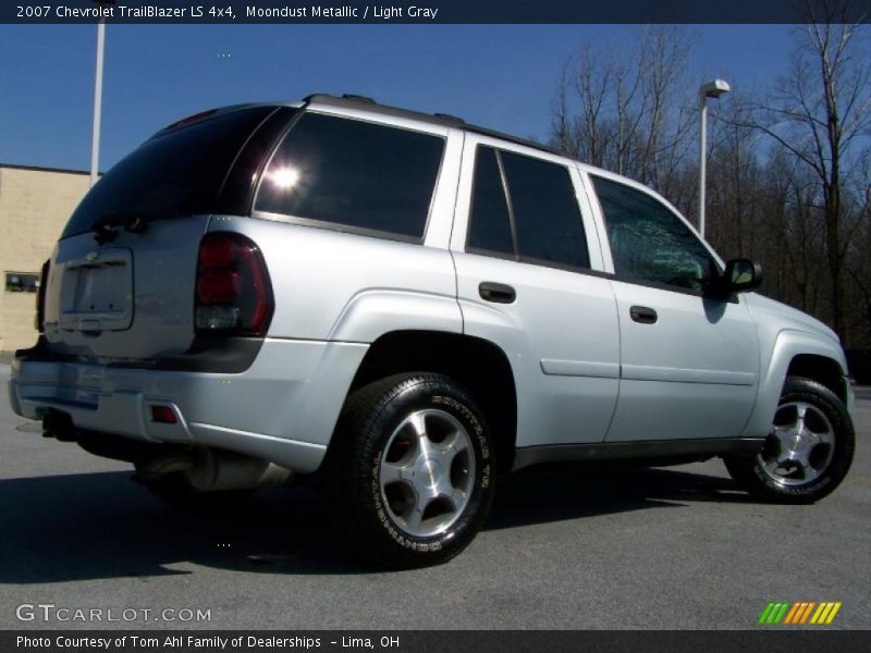 Moondust Metallic / Light Gray 2007 Chevrolet TrailBlazer LS 4x4