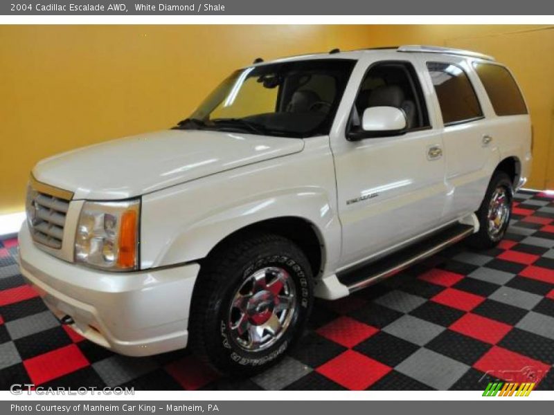 White Diamond / Shale 2004 Cadillac Escalade AWD