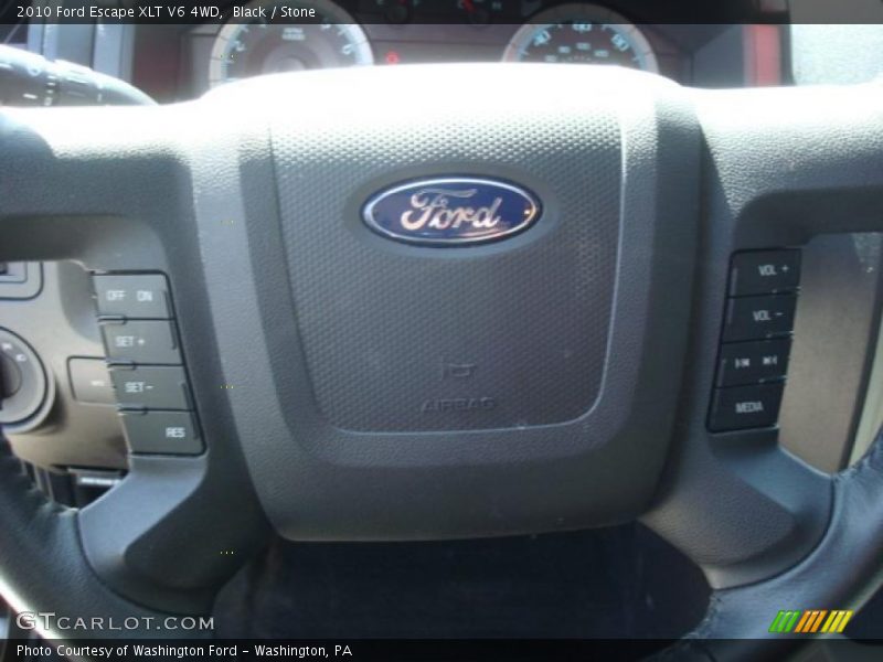 Black / Stone 2010 Ford Escape XLT V6 4WD
