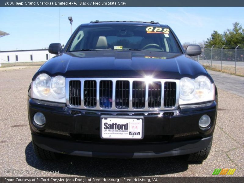 Black / Medium Slate Gray 2006 Jeep Grand Cherokee Limited 4x4