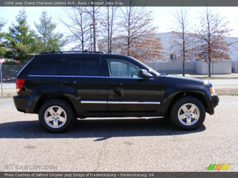Black / Medium Slate Gray 2006 Jeep Grand Cherokee Limited 4x4