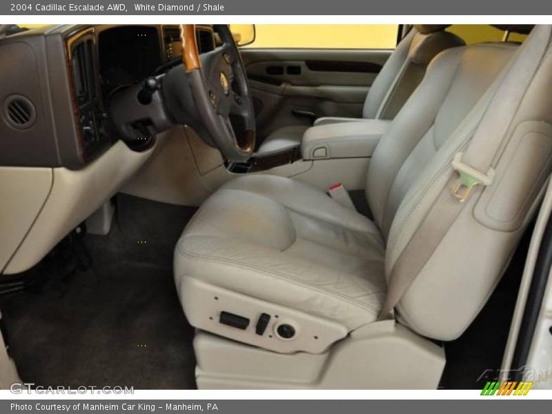 White Diamond / Shale 2004 Cadillac Escalade AWD
