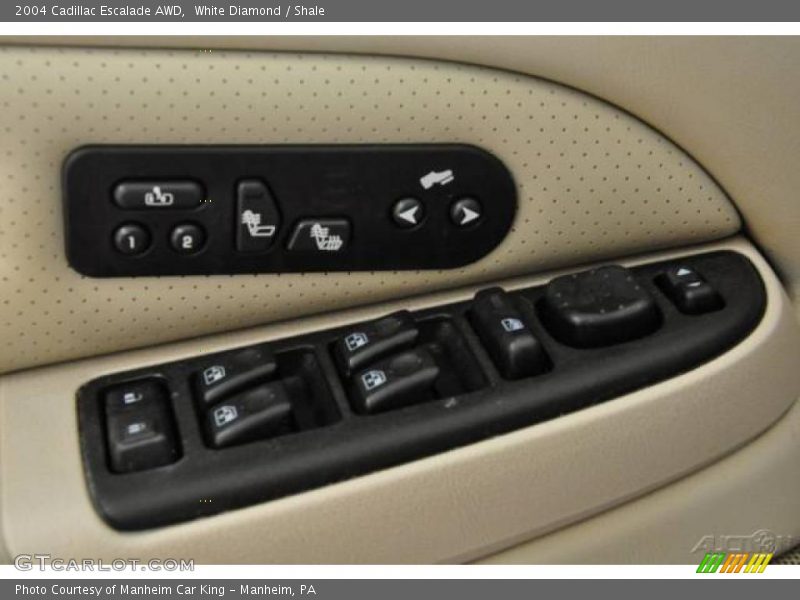 White Diamond / Shale 2004 Cadillac Escalade AWD