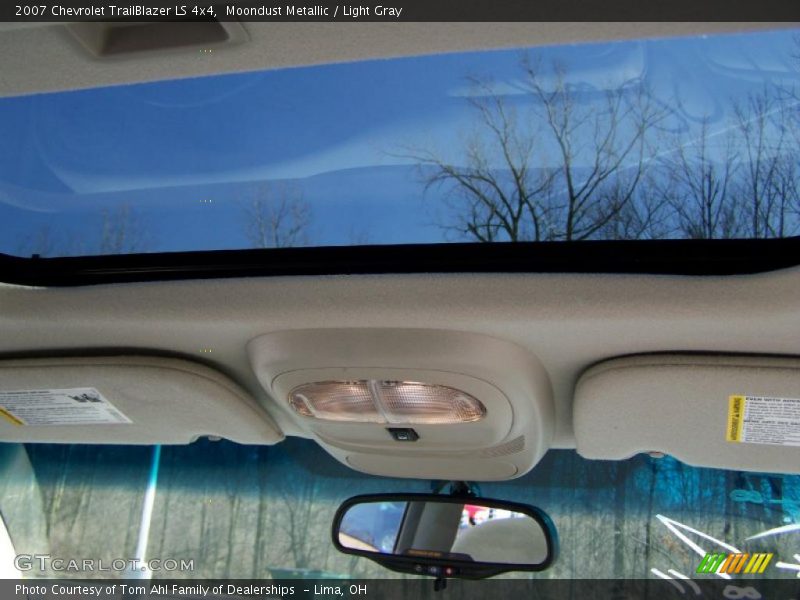 Moondust Metallic / Light Gray 2007 Chevrolet TrailBlazer LS 4x4