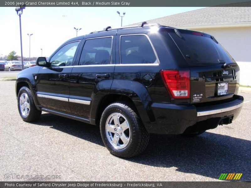 Black / Medium Slate Gray 2006 Jeep Grand Cherokee Limited 4x4