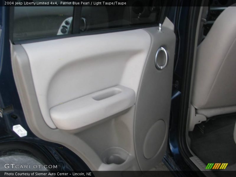 Patriot Blue Pearl / Light Taupe/Taupe 2004 Jeep Liberty Limited 4x4