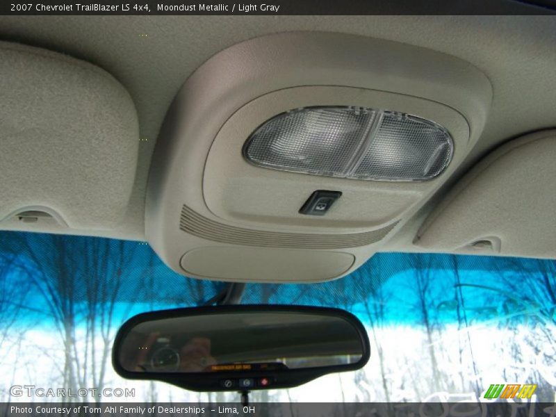 Moondust Metallic / Light Gray 2007 Chevrolet TrailBlazer LS 4x4