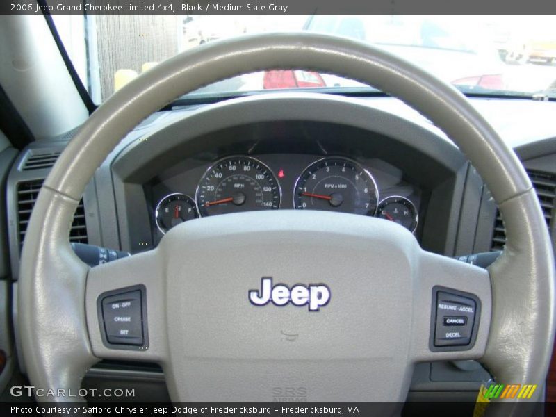 Black / Medium Slate Gray 2006 Jeep Grand Cherokee Limited 4x4
