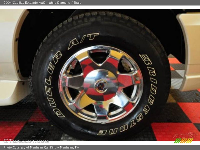 White Diamond / Shale 2004 Cadillac Escalade AWD