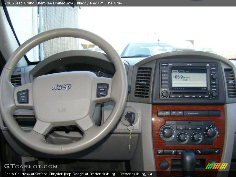 Black / Medium Slate Gray 2006 Jeep Grand Cherokee Limited 4x4