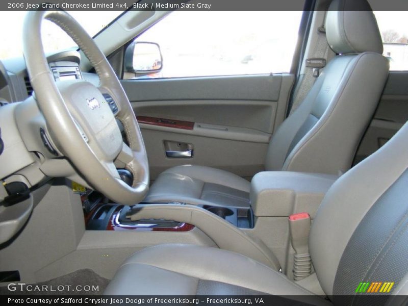 Black / Medium Slate Gray 2006 Jeep Grand Cherokee Limited 4x4
