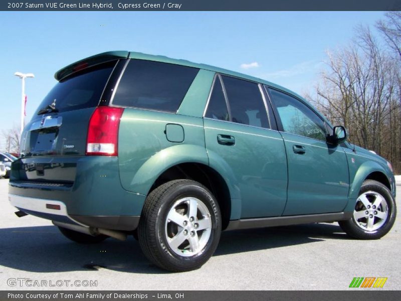 Cypress Green / Gray 2007 Saturn VUE Green Line Hybrid