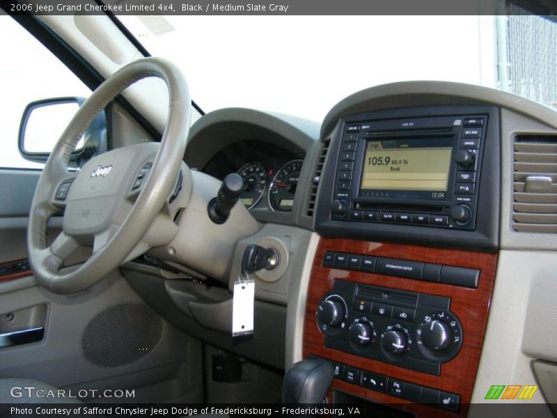 Black / Medium Slate Gray 2006 Jeep Grand Cherokee Limited 4x4