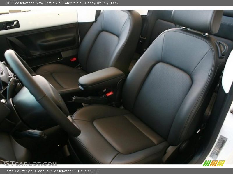 Candy White / Black 2010 Volkswagen New Beetle 2.5 Convertible