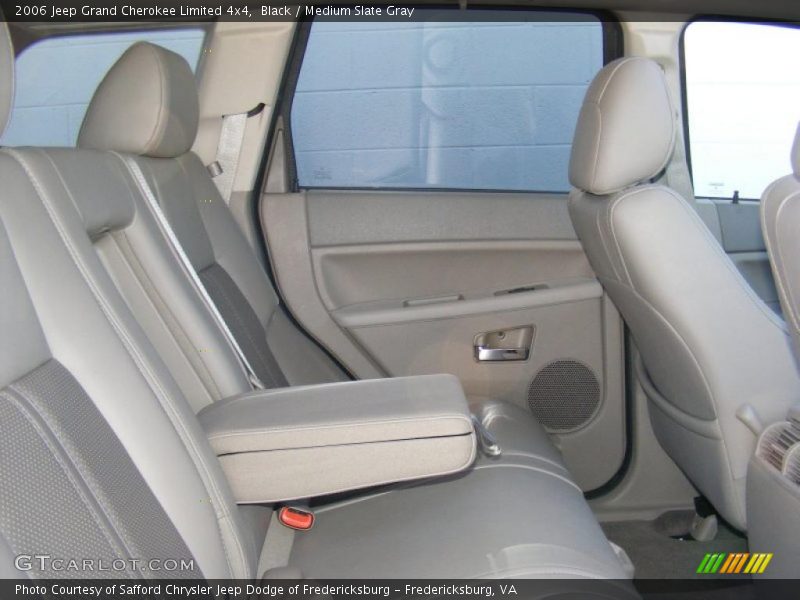 Black / Medium Slate Gray 2006 Jeep Grand Cherokee Limited 4x4