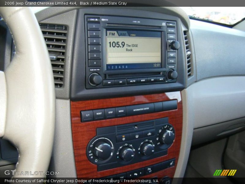 Black / Medium Slate Gray 2006 Jeep Grand Cherokee Limited 4x4