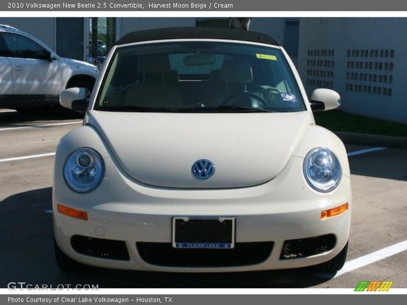Harvest Moon Beige / Cream 2010 Volkswagen New Beetle 2.5 Convertible