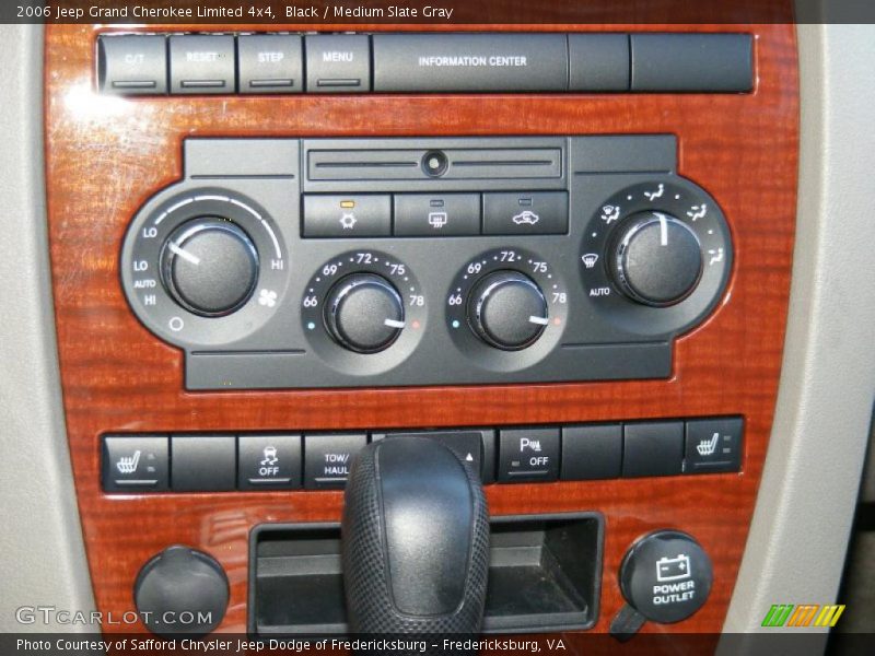 Black / Medium Slate Gray 2006 Jeep Grand Cherokee Limited 4x4