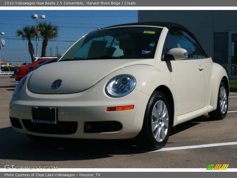 Harvest Moon Beige / Cream 2010 Volkswagen New Beetle 2.5 Convertible