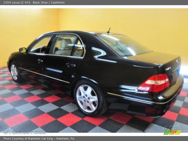 Black Onyx / Cashmere 2004 Lexus LS 430