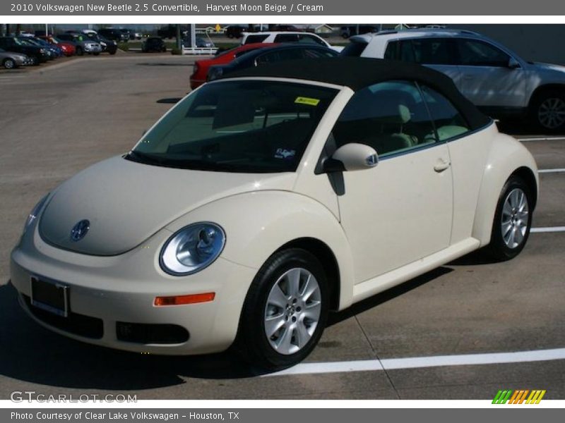 Harvest Moon Beige / Cream 2010 Volkswagen New Beetle 2.5 Convertible