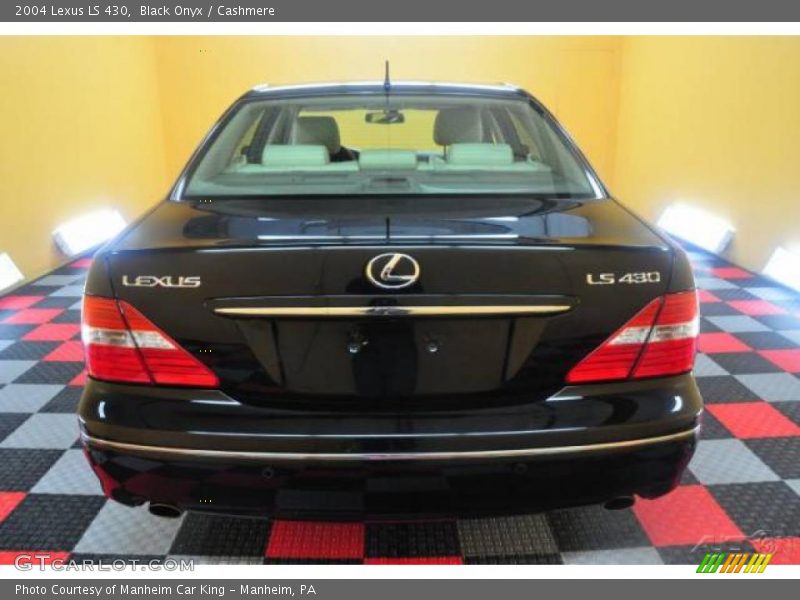 Black Onyx / Cashmere 2004 Lexus LS 430
