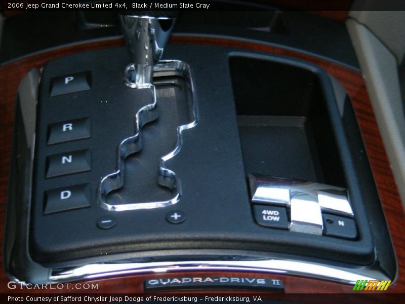 Black / Medium Slate Gray 2006 Jeep Grand Cherokee Limited 4x4