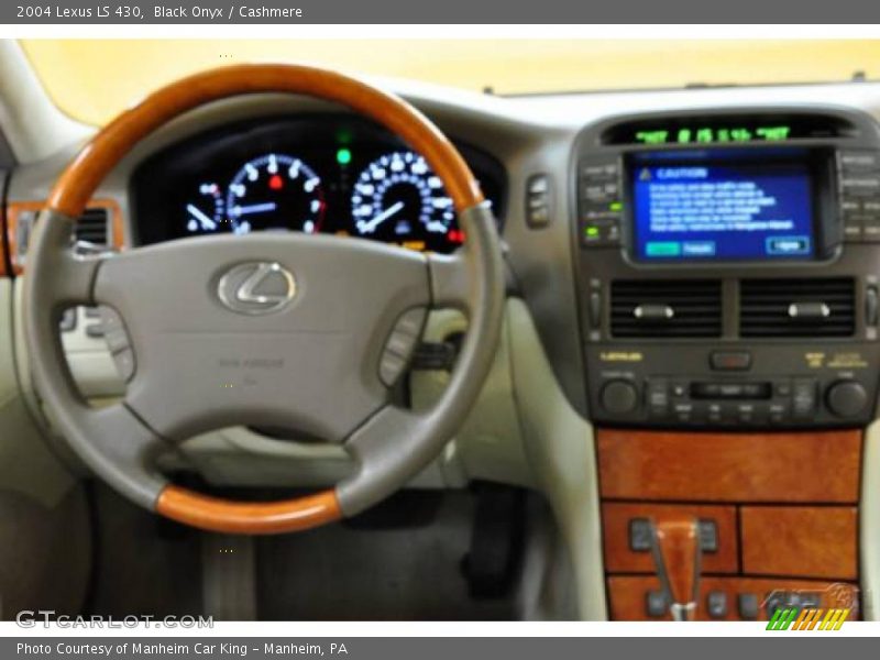 Black Onyx / Cashmere 2004 Lexus LS 430