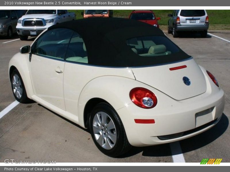 Harvest Moon Beige / Cream 2010 Volkswagen New Beetle 2.5 Convertible