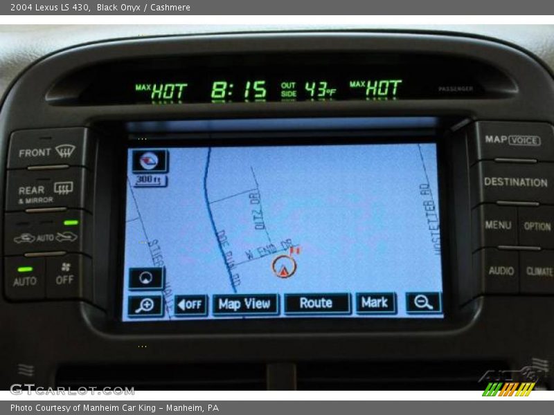 Black Onyx / Cashmere 2004 Lexus LS 430