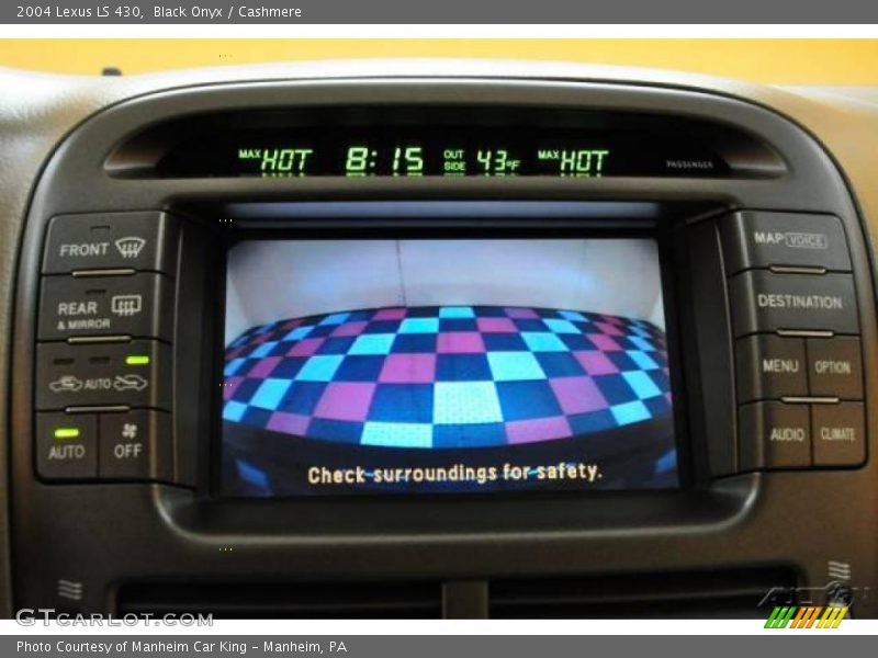 Black Onyx / Cashmere 2004 Lexus LS 430