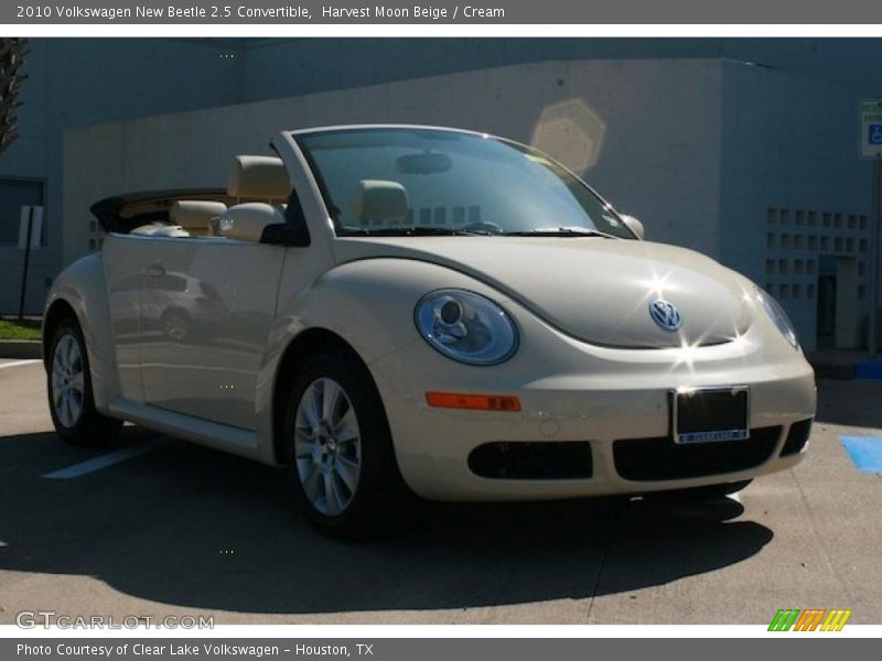 Harvest Moon Beige / Cream 2010 Volkswagen New Beetle 2.5 Convertible
