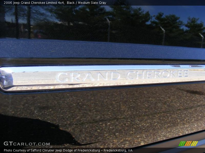 Black / Medium Slate Gray 2006 Jeep Grand Cherokee Limited 4x4
