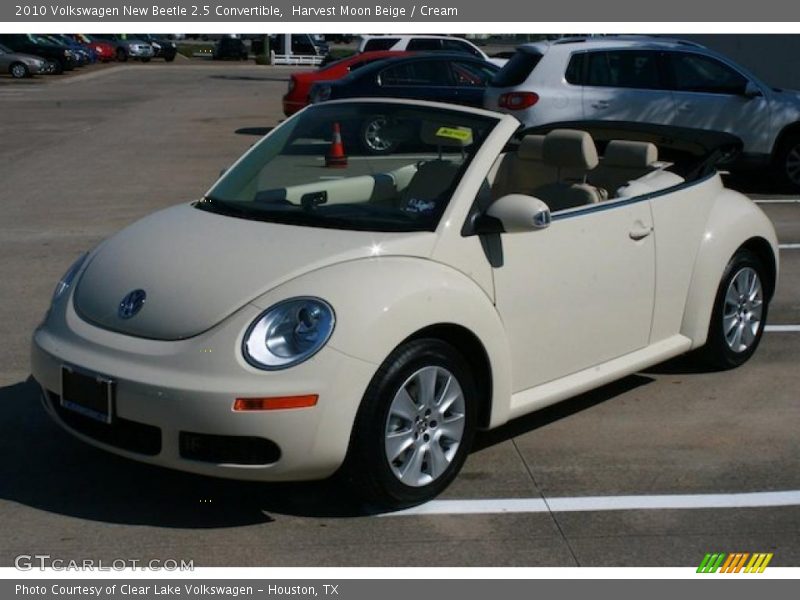 Harvest Moon Beige / Cream 2010 Volkswagen New Beetle 2.5 Convertible
