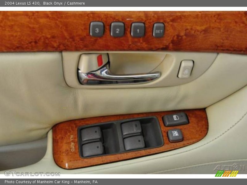 Black Onyx / Cashmere 2004 Lexus LS 430