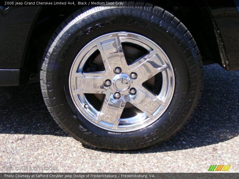Black / Medium Slate Gray 2006 Jeep Grand Cherokee Limited 4x4