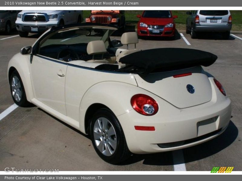 Harvest Moon Beige / Cream 2010 Volkswagen New Beetle 2.5 Convertible