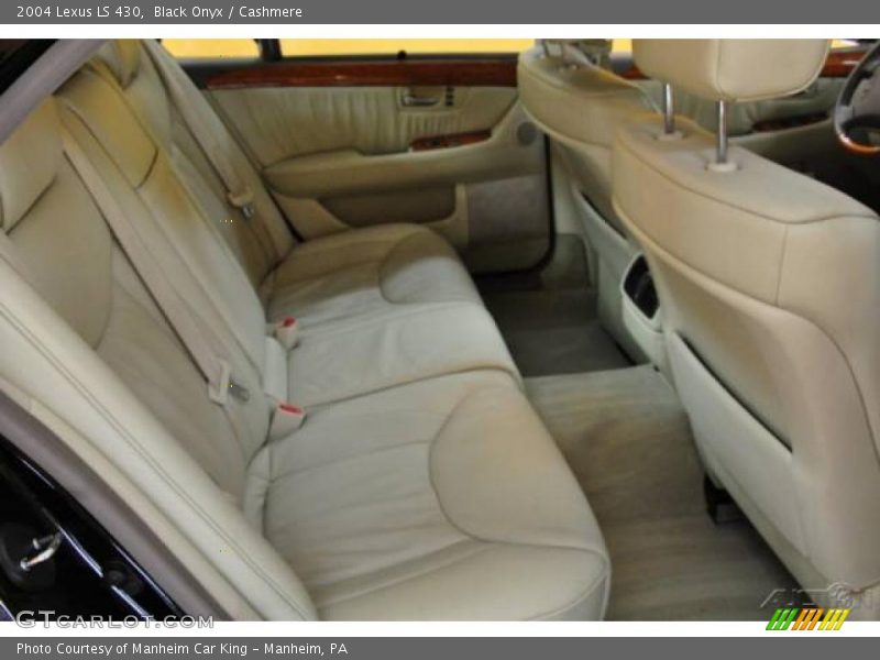 Black Onyx / Cashmere 2004 Lexus LS 430