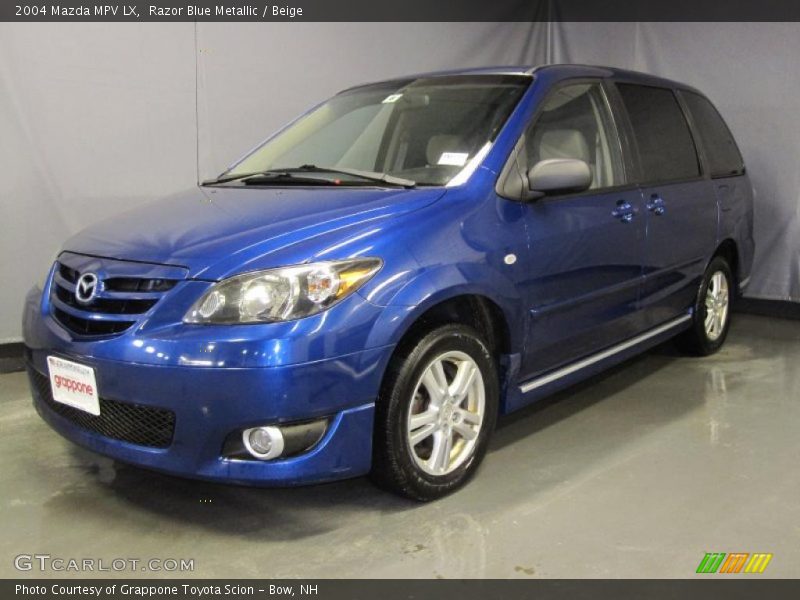 Razor Blue Metallic / Beige 2004 Mazda MPV LX
