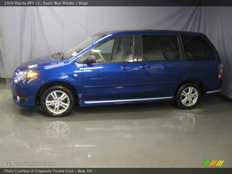 Razor Blue Metallic / Beige 2004 Mazda MPV LX