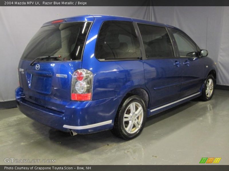 Razor Blue Metallic / Beige 2004 Mazda MPV LX