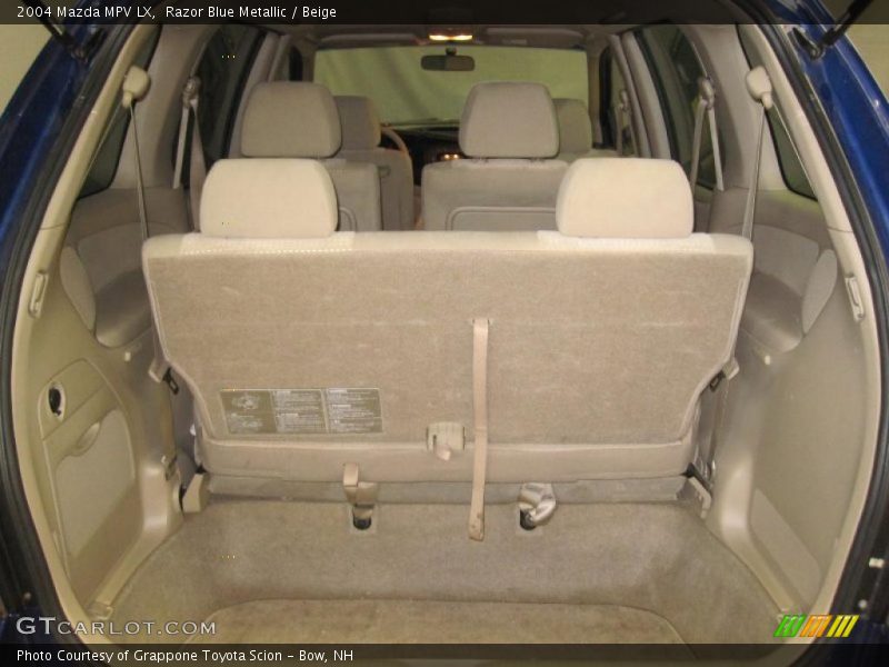Razor Blue Metallic / Beige 2004 Mazda MPV LX